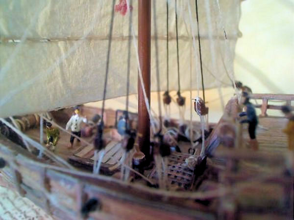 Image of Pinta Caravel Card Stock 1:220