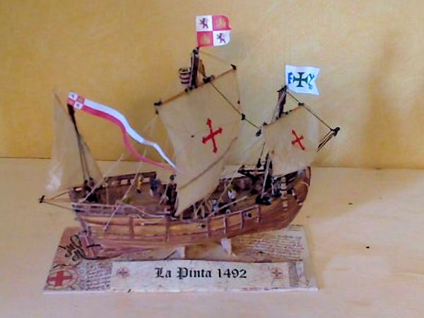 Image of Pinta Caravel Card Stock 1:220