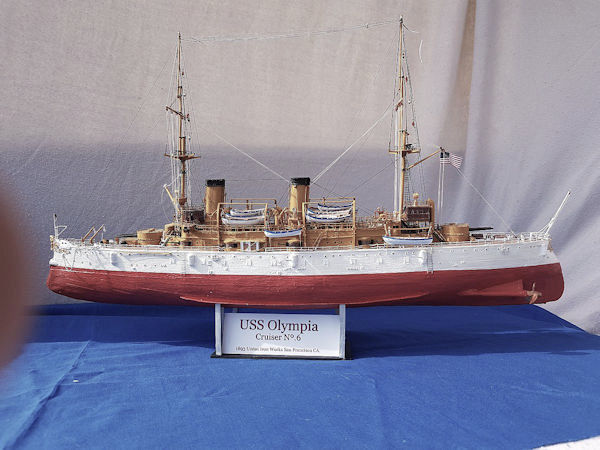 Image of USS Olympia Card Stock