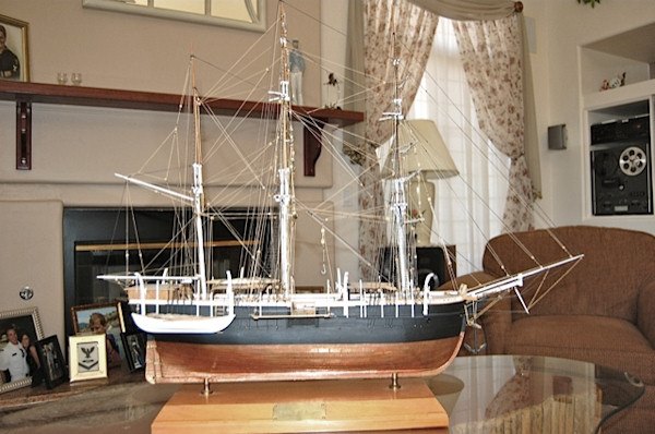 Image of Charles W Morgan scratch built