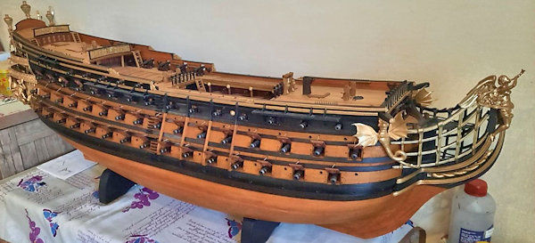 French 3-deck 110-gun ship Dauphine Royal (1752)