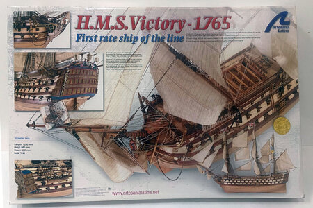 H M S Victory 1765 Model Ship Artesania Latina AL22800 New In Box