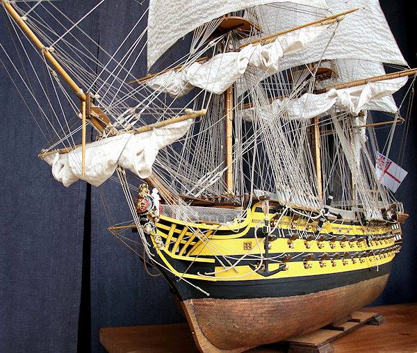 Image of 1:78 Scale Mantua HMS Victory