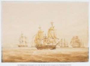 Agamemnon_engaging_four_French_frigates.jpg