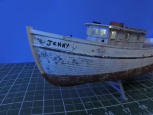 Forest Gump's Jenny - 1:60 Lindberg Shrimp Boat [COMPLETED BUILD]