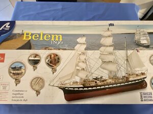 22519  Artesanía Latina 1/75 1890 French Belem Scaled Wooden Model Ship Kit