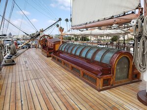 wooden ship deck