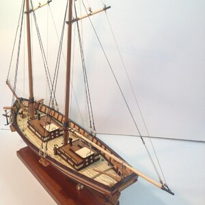 Artesanía Latina Wooden Ship Model Easy Build Kit SWIFT PILOT BOAT 1/50 #  22110N