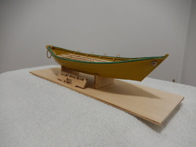 Model Shipways Lowell Grand Banks Dory with Tools 1:24 Scale