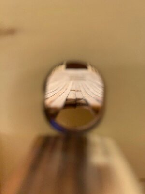 View down the bowsprite slot - nice and straight.jpg
