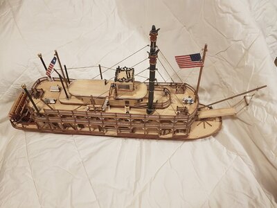 Gift Pack Ship Model, Figurines, Paints & Tools: King of Mississippi