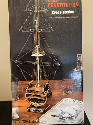 uss constitution cross section