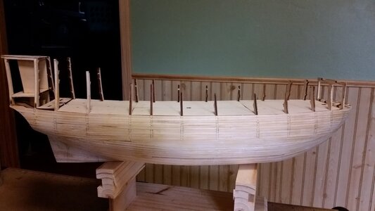 175 Stbd Lower Hull Planking Complete.jpg