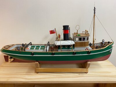 My take on the OcCre Ulises tugboat | Ships of Scale