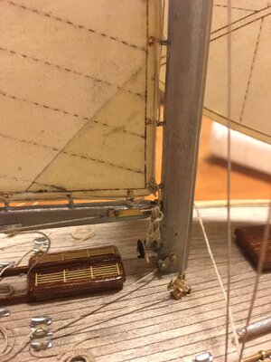Rainbow completed mast.JPG