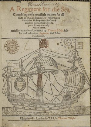 William Bourne (c. 1535–1582) A regiment for the sea. Source Created or Published 1592.jpg