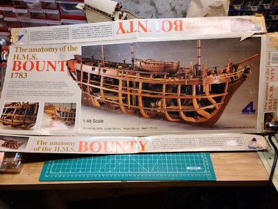Artesania Latina, S.A. 1/48 Bounty Wooden Model Ship Kit