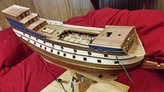 217 Added Some Walnut Trim on Gunwales.jpg