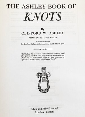 Book review - The Ashley Book of Knots by Clifford W. Ashley