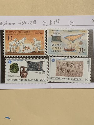 Four Commemorative Cyprus Stamps.jpg
