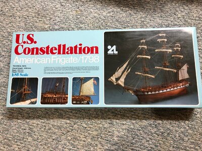 US Constellation Model Boat Kit - Artesania Latina (AL22850)