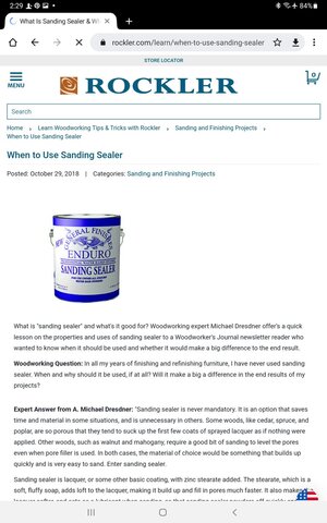 What Is Sanding Sealer?