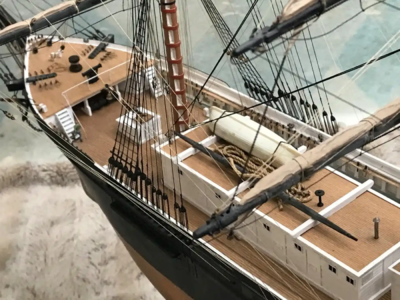 Model of the Clipper Ship Glory of the Seas – All Artifacts