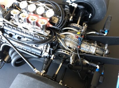 Tamiya Brabham BT44B 1/12 Lots of fun building this one! Very