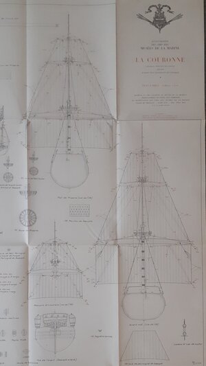 Vaisseaux de la Marine Française リトグラフ Vaisseaux de la Marine