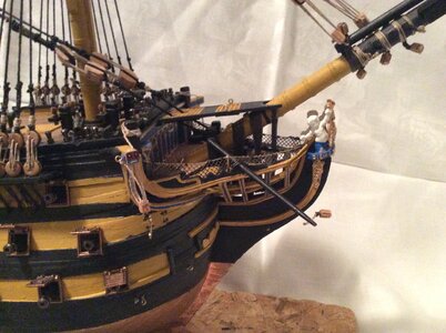 HMS Victory - in progress 1.JPG