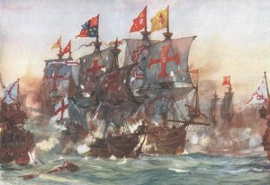 The_Last_fight_of_the_Revenge_off_Flores_in_the_Azores_1591_by_Charles_Dixon.jpg