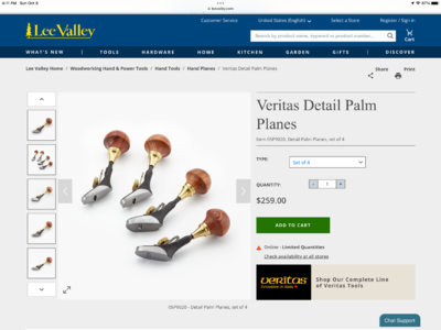 Veritas Miniature Chisels - Lee Valley Tools