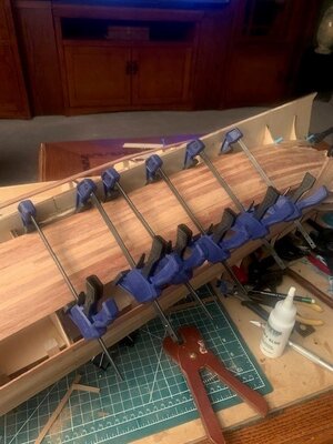 11-06-2023 planking almost done starboard side pic 1.jpg