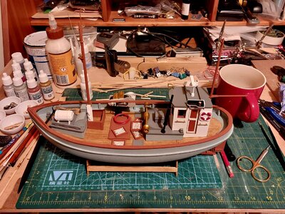 1/30 Havmagen Fishing Boat (Beginner) - 01-00-0683 - Model Kits