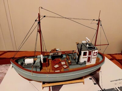 1/30 Havmagen Fishing Boat (Beginner) - 01-00-0683 - Model Kits