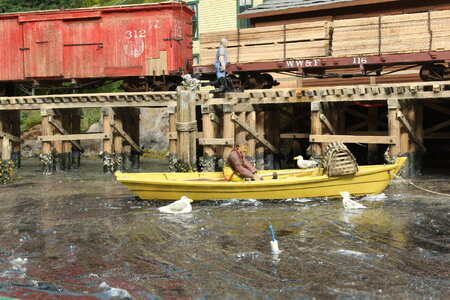A Lobsterman and his dory.JPG