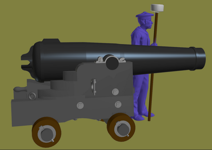 8inch shell gun