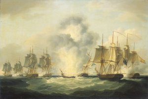 Francis_Sartorius_-_Four_frigates_capturing_Spanish_treasure_ships,_5_October_1804.jpg