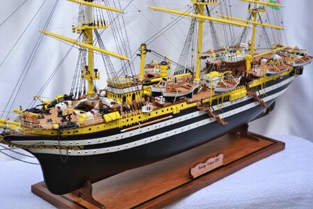 Mantua Model 652 - AMERIGO VESPUCCI - 1:84 - Kit N°3 Mantua Model 652 - AMERIGO VESPUCCI - 1:84 - Kit N°3