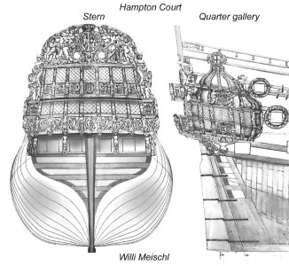 Hampton Court   Stern and quarter gallery 9 (Large).jpg