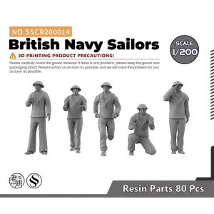 Royal Model 1/35 US Navy Sailors Loading Torpedo WWII – 2 Resin Figures (538) – Militaria Miniature Kit