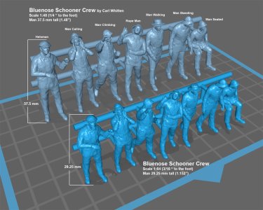 Bluenose Schooner Crew STL by Car Whitten.jpg Bluenose Schooner Crew STL by Car Whitten.jpg