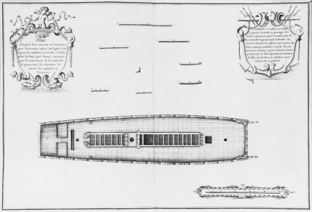 plate 36 - Plan of a vessel with an entirely completed third deck illustration from the Atlas ...jpg