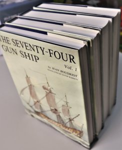 THE 74-Gun SHIP / THE SEVENTY-FOUR GUN SHIP - Book Reviews of the 