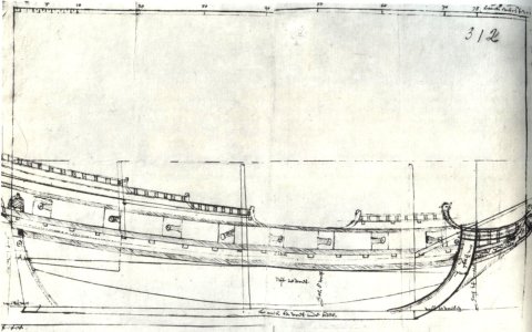 Design sketch of a small vessel by Jakob Prunk, ca 1660.jpg