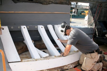 The starboard quarter gallery roof rafters.jpg