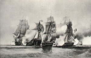 Cybèle_and_Prudente_vs_English_ship_and_frigate_22_dec_1794-Durand_Brager_img_3104.jpg