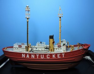 NANTUCKET LIGHT SHIP Model Spoontiques Quality Incredible 