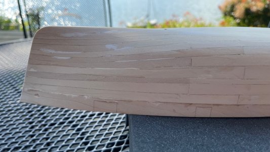 Sanded starboard bow.jpeg Sanded starboard bow.jpeg