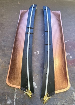 painted hull halves.jpg painted hull halves.jpg